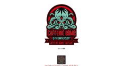 Desktop Screenshot of caffeinebombrecords.com